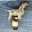 Welsh Springer Spaniel Show Ring Clip - Gold Plate | Alden Arts