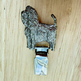 Affenpinscher Show Ring Clip - Nickel Silver | Alden Arts
