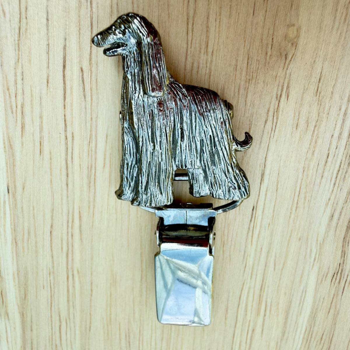 Afghan Show Ring Clip - Nickel Silver | Alden Arts