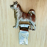 Akita Show Ring Clip - Nickel Silver | Alden Arts