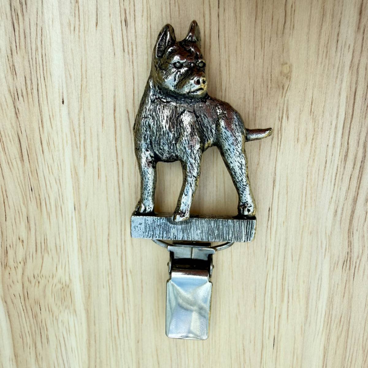 American Staffordshire Show Ring Clip - Nickel Silver | Alden Arts