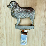 Australian Sheepdog Show Ring Clip - Nickel Silver | Alden Arts