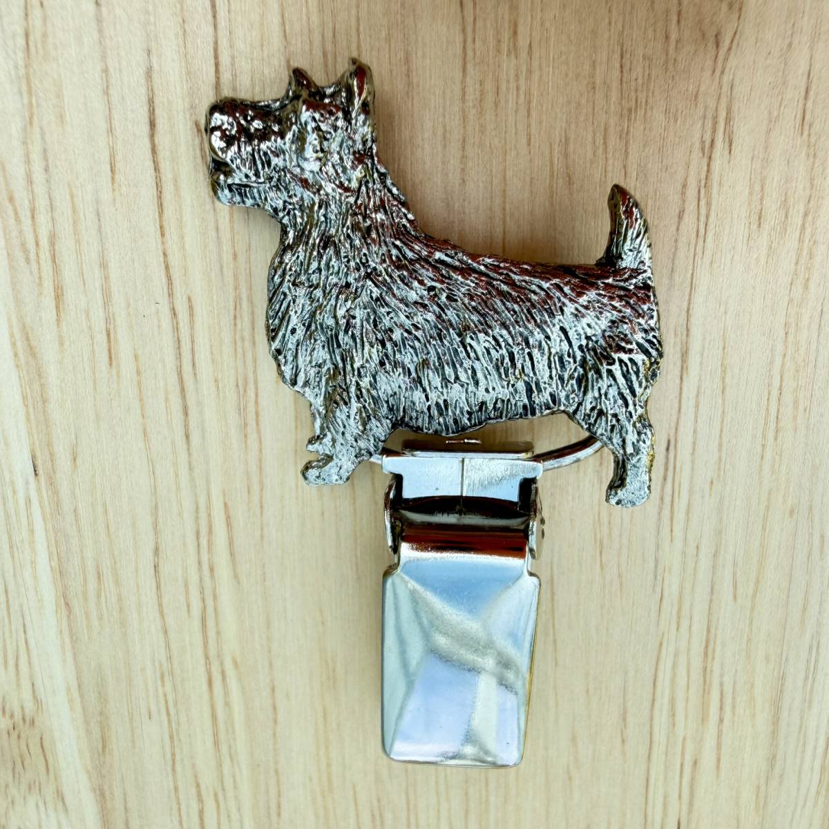 Australian Terrier Show Ring Clip - Nickel Silver | Alden Arts
