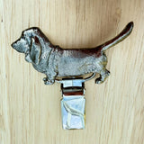 Basset Show Ring Clip - Nickel Silver | Alden Arts