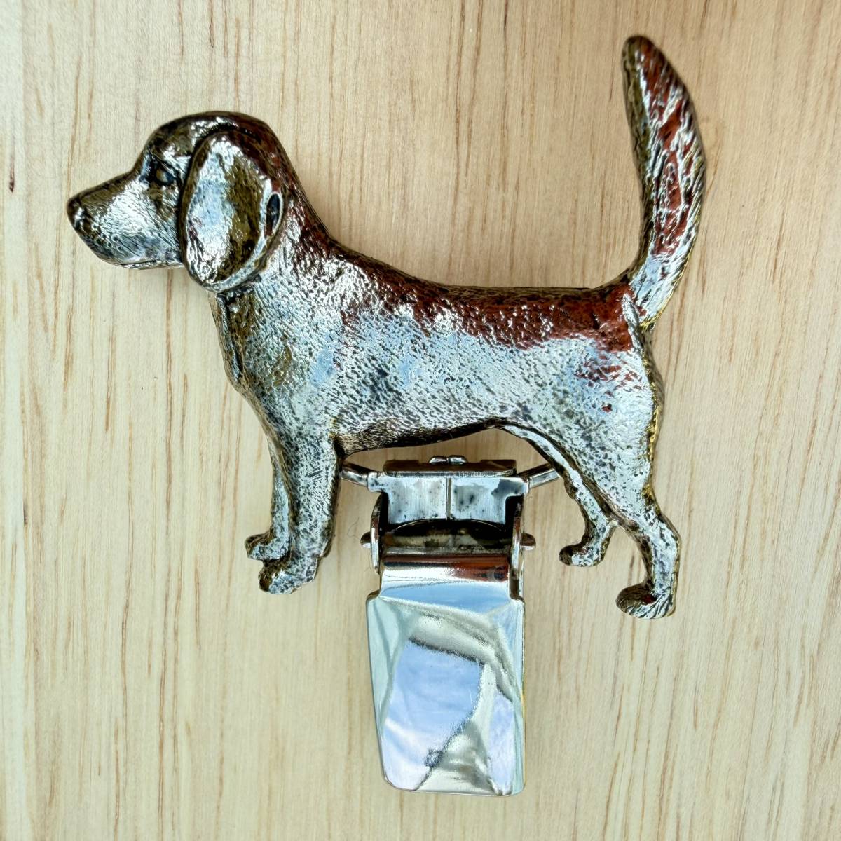 Beagle Show Ring Clip - Nickel Silver | Alden Arts