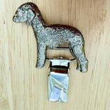 Bedlington Show Ring Clip - Nickel Silver | Alden Arts