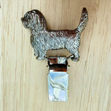 Basset G/V Show Ring Clip - Nickel Silver | Alden Arts