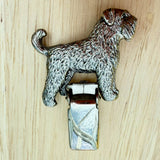 Bouvier Show Ring Clip - Nickel Silver | Alden Arts