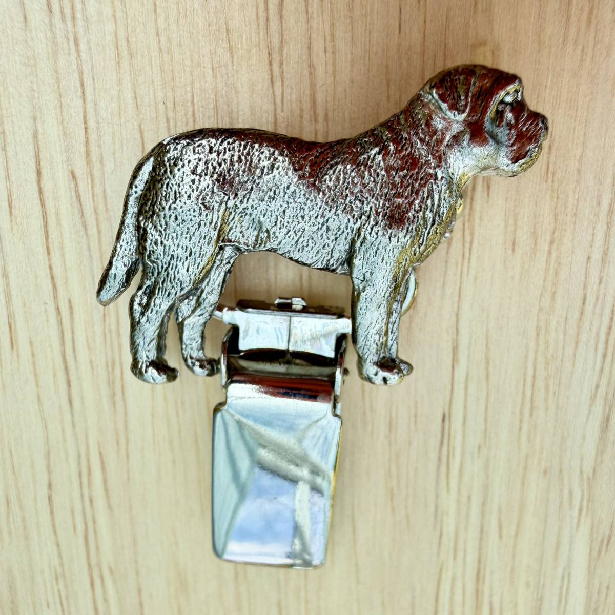Bull Mastiff Show Ring Clip - Nickel Silver | Alden Arts