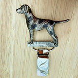 Dalmatian Show Ring Clip - Nickel Silver | Alden Arts