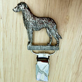 Deerhound Show Ring Clip - Nickel Silver | Alden Arts