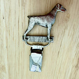 Dobermann Show Ring Clip - Nickel Silver | Alden Arts