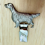 English Springer Show Ring Clip - Nickel Silver | Alden Arts