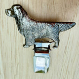 Golden Retriever Show Ring Clip - Nickel Silver | Alden Arts