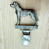 Great Dane Show Ring Clip - Nickel Silver | Alden Arts