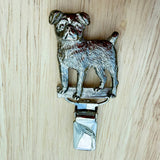 Griffon Smooth Show Ring Clip - Nickel Silver | Alden Arts
