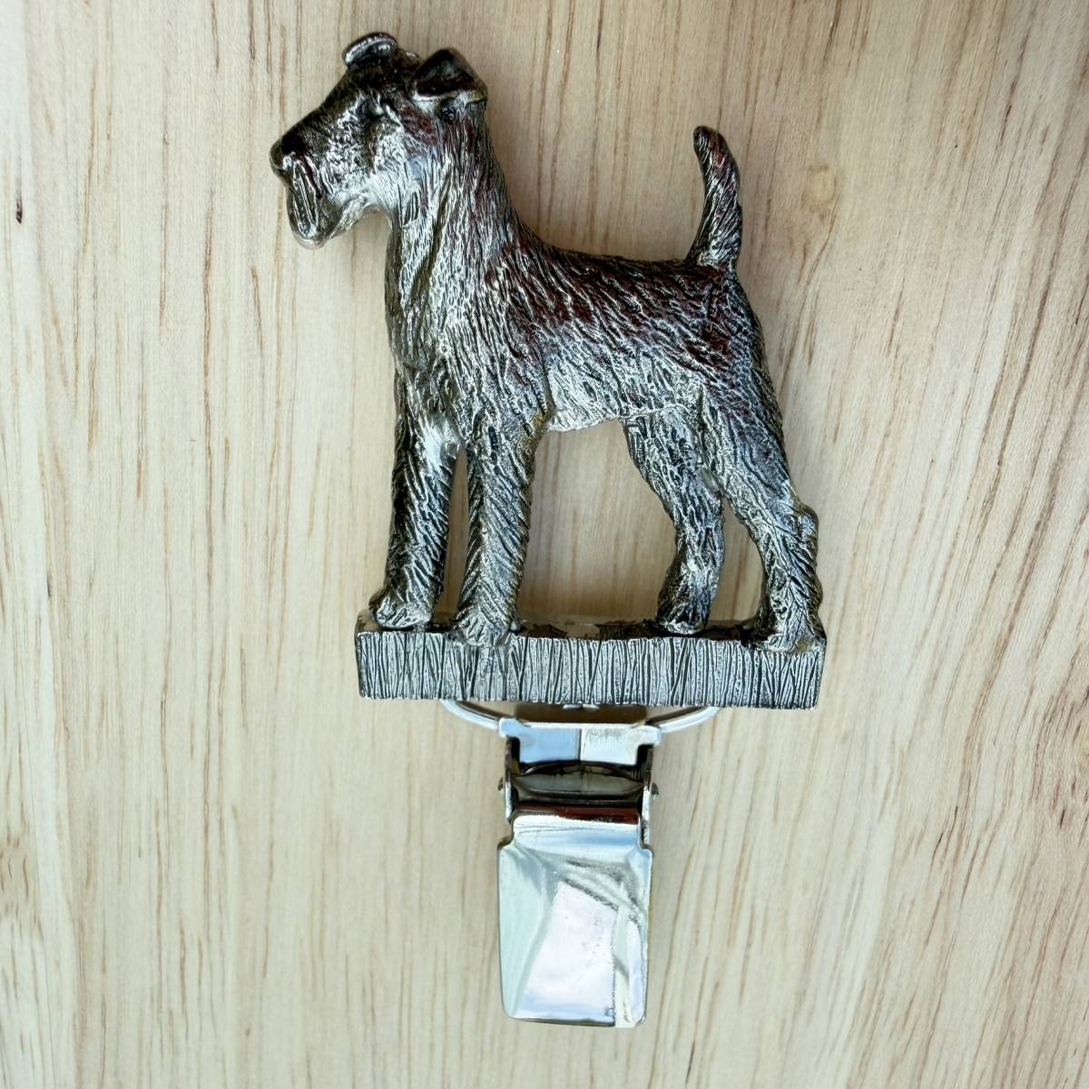 Irish Terrier Show Ring Clip - Nickel Silver | Alden Arts