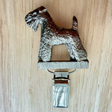 Kerry Blue Show Ring Clip - Nickel Silver | Alden Arts