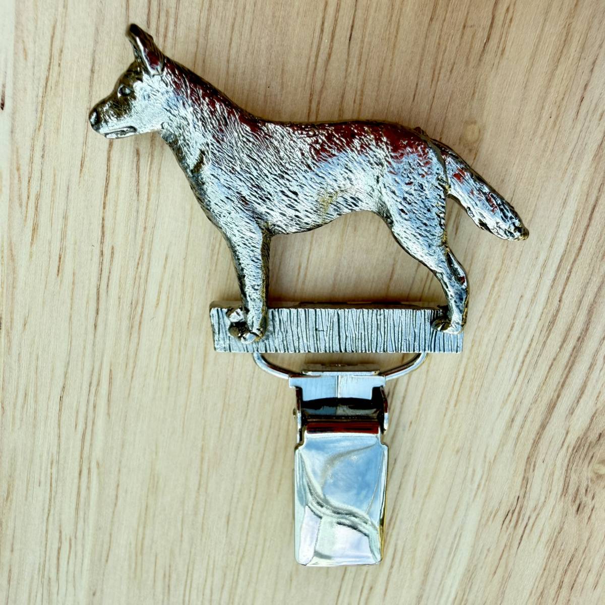 Kelpie Show Ring Clip - Nickel Silver | Alden Arts