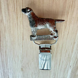 Labrador Show Ring Clip - Nickel Silver | Alden Arts