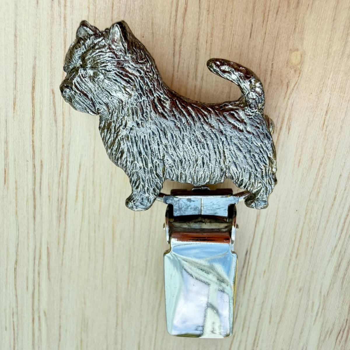 Norwich Terrier Show Ring Clip - Nickel Silver | Alden Arts