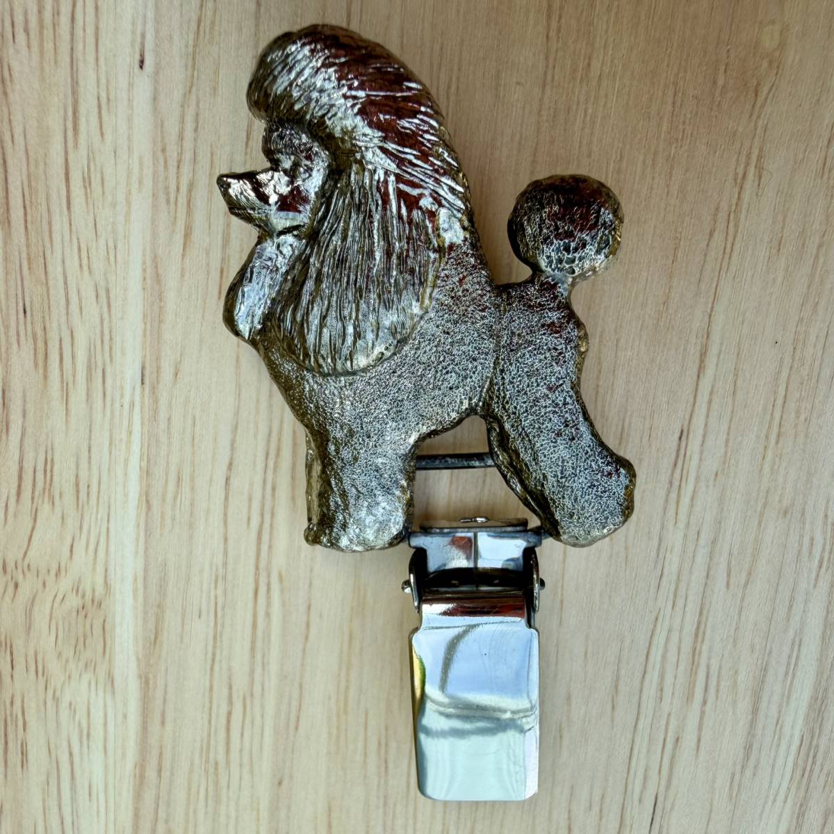 Poodle Puppy Cut Show Ring Clip - Nickel Silver | Alden Arts
