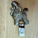 Poodle Puppy Cut Show Ring Clip - Nickel Silver | Alden Arts