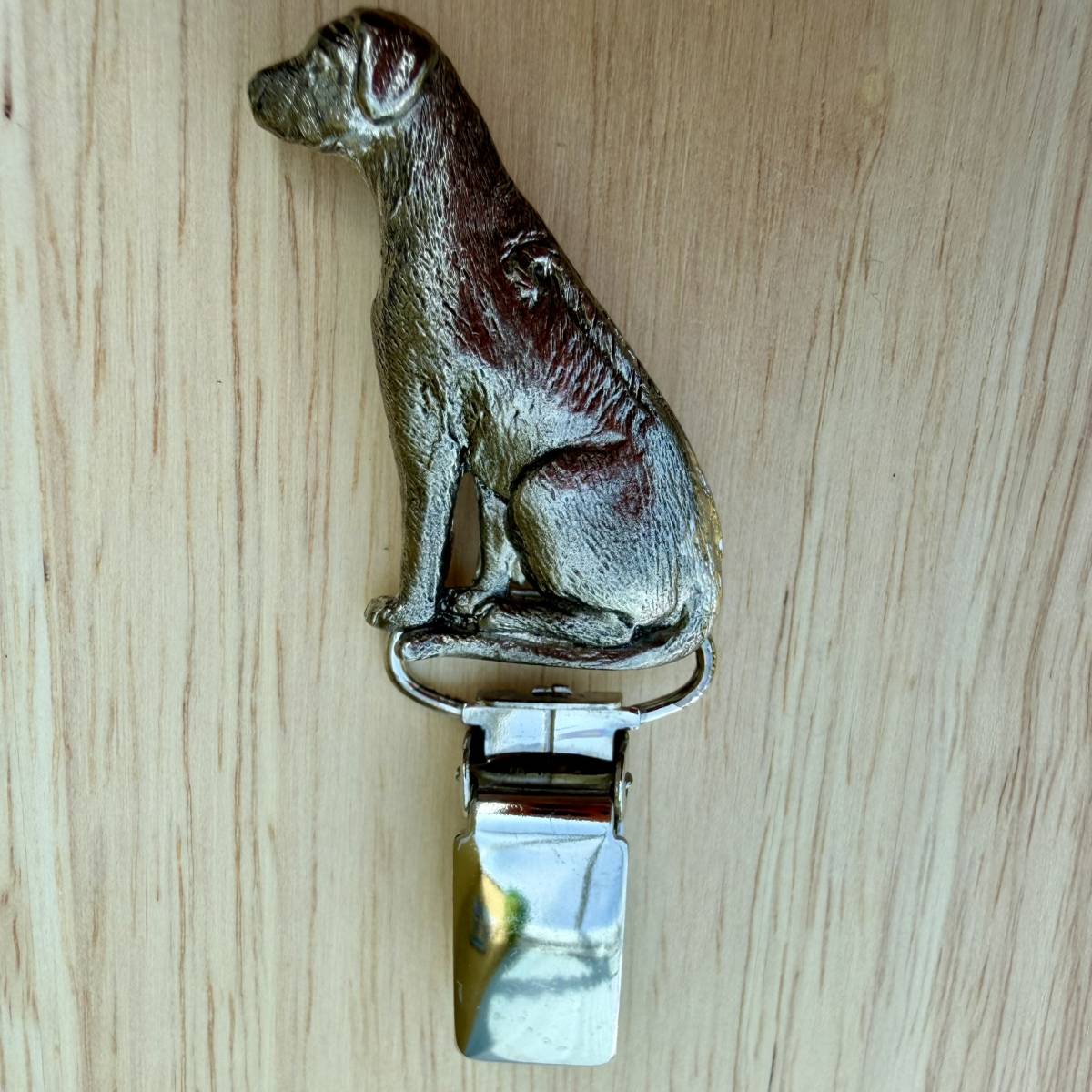Rhodesian Ridgeback Show Ring Clip - Nickel Silver | Alden Arts