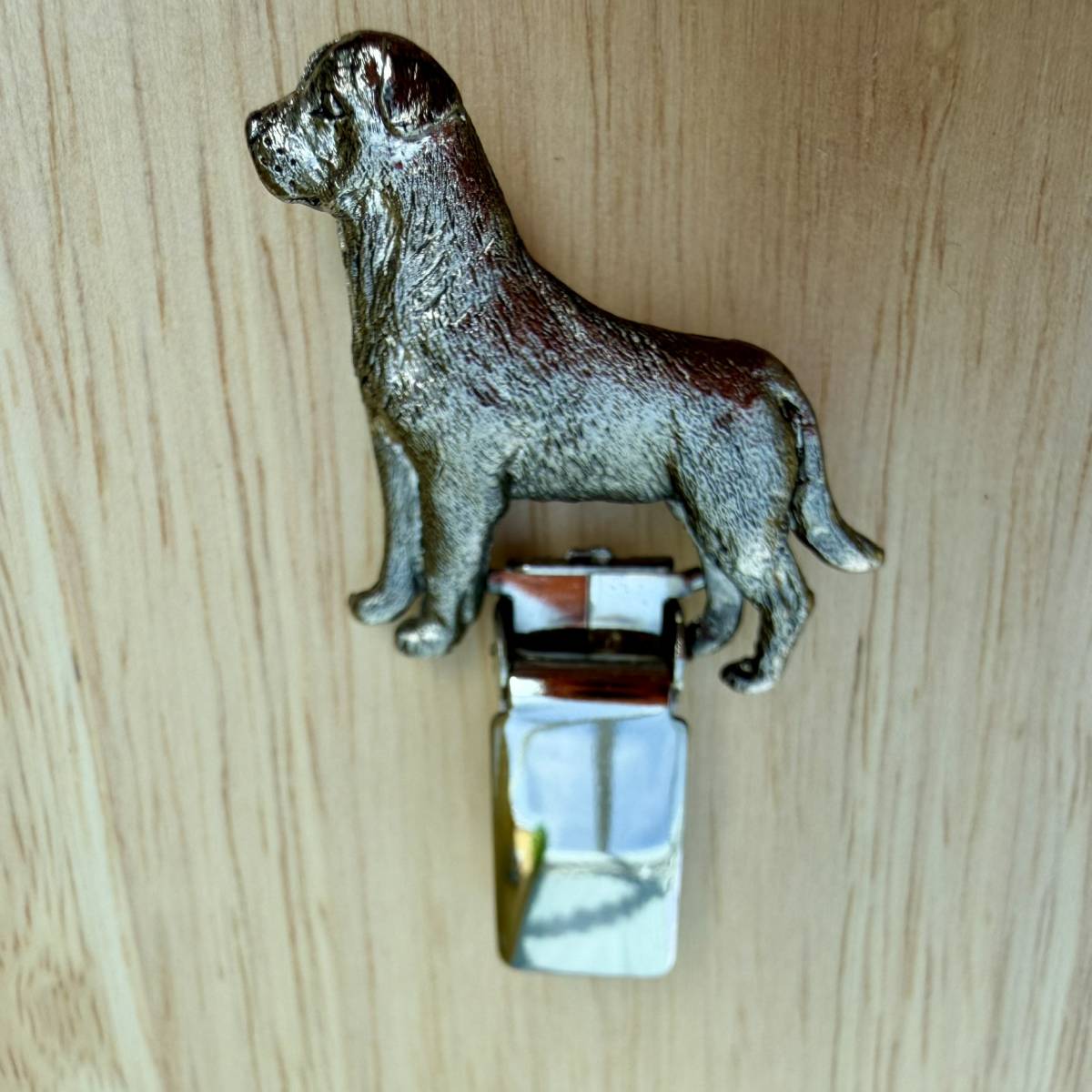 Rottweiler Show Ring Clip - Nickel Silver | Alden Arts
