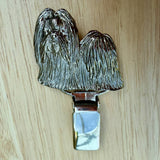 Shih Tzu Show Ring Clip - Nickel Silver | Alden Arts