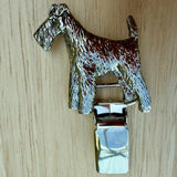 Welsh Terrier Show Ring Clip - Nickel Silver | Alden Arts