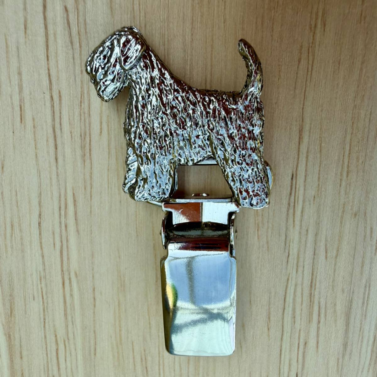 Wheaten Show Ring Clip - Nickel Silver | Alden Arts