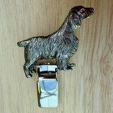 Welsh Springer Spaniel Show Ring Clip - Nickel Silver | Alden Arts